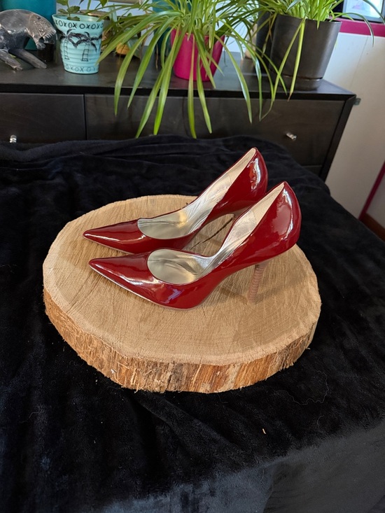 Guess by Marciano Shoes - GUESS Red Patent Pointed-Toe Stiletto Pumps
